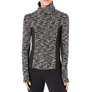 Nike Black and White Women's Top